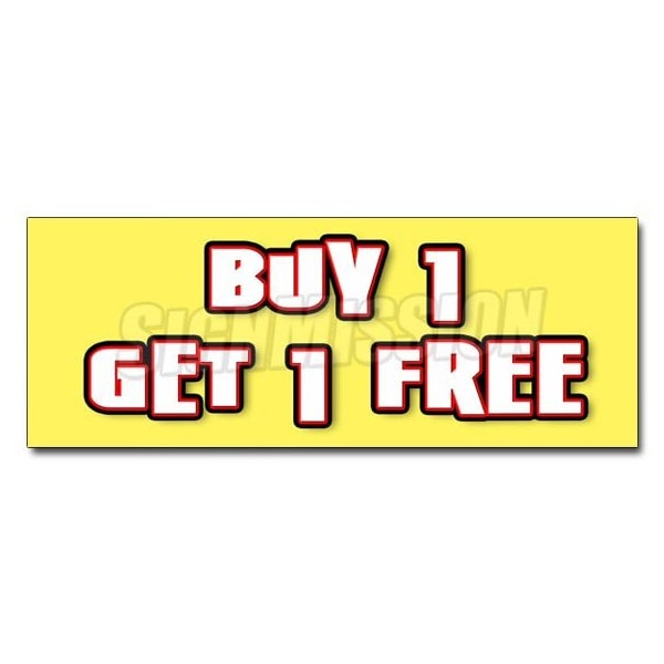 Safety Sign, 48 in Height, Vinyl, 18 in Length, Buy 1 Get 1 Free